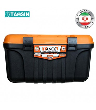 جعبه ابزار پلاستیکی تانوس مدل سورن سایز16 اینچ