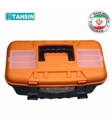 جعبه ابزار پلاستیکی تانوس مدل سورن سایز16 اینچ