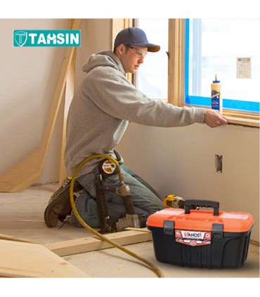 جعبه ابزار پلاستیکی تانوس مدل سورن سایز16 اینچ