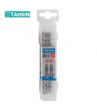 سر پیچ گوشتی نووا مدلNTB1191 سایز  110mm-دوسر چهارسو