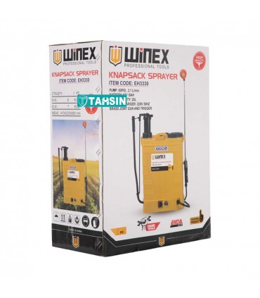سم پاش شارژی و دستی کوله ای وینکس مدلEH3330