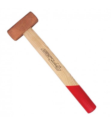 چکش مسی 1000 گرمی دسته چوبی ایران پتک مدلAE2210