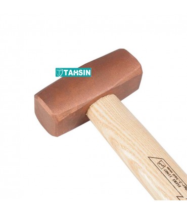 چکش مسی 1000 گرمی دسته چوبی ایران پتک مدلAE2210