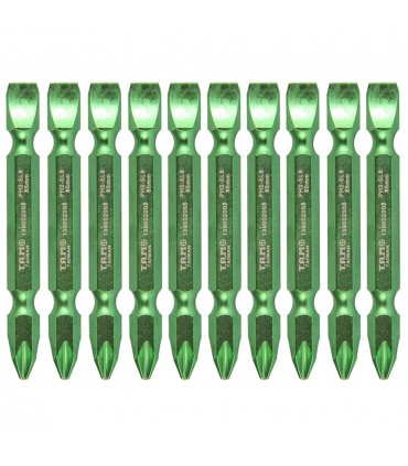 نوک پیچ گوشتی یکسر چهارسو یکسر دوسو T.A.M بسته 10 عددی