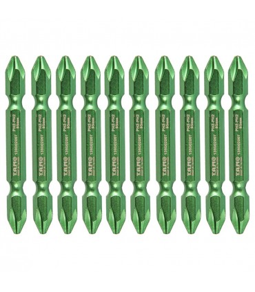 نوک پیچ گوشتی دوطرف چهارسو T.A.M بسته 10 عددی