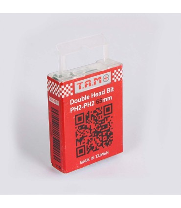 نوک پیچ گوشتی دوطرف چهارسو T.A.M بسته 10 عددی