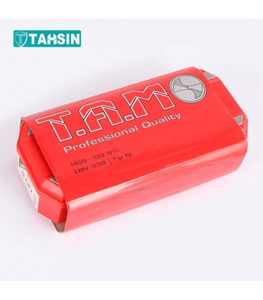 مته آهن کبالت دار T.A.M سایز 4 بسته 120 عددی