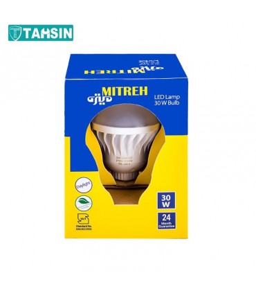 لامپ ال ای دی حبابی 30 وات میتره