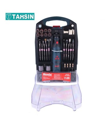 فرز مینیاتوری شارژی رونیکس مدل 3420 مجموعه 122عددی