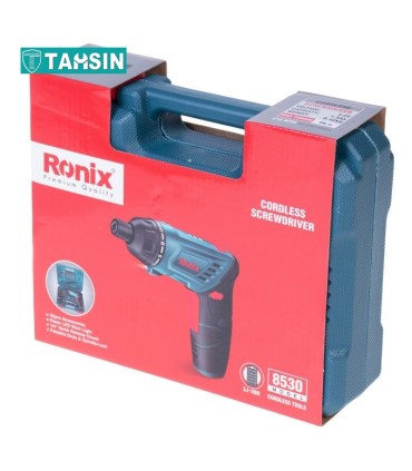 دریل پیچ گوشتی شارژی تاشو رونیکس مدل 8530