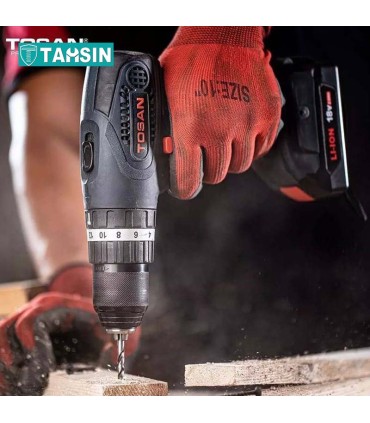 پیچ گوشتی شارژی توسن مدل 9018SCI توان 14.4 ولت