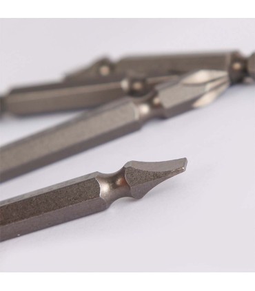 نوک پیچ گوشتی یکسرچهارسو یکسر دوسو 360 بسته 10عددی