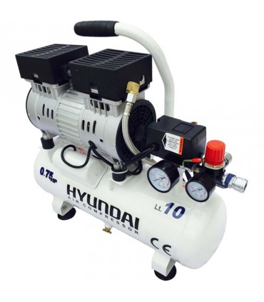 کمپرسور سایلنت هیوندای مدل AC-1075 سایز 10 لیتر