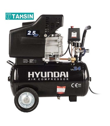 کمپرسور باد هیوندای مدل AC-2425 سایز 24 لیتر