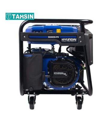 موتور برق بنزینی استارتی هیوندای مدل HG9650-PG