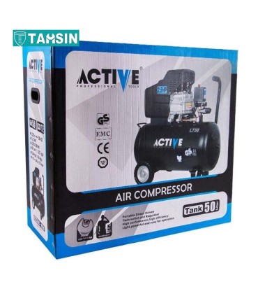 کمپرسور باد اکتیو مدل AC-1050 سایز 50 لیتری