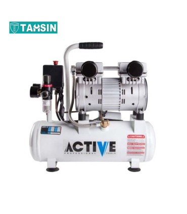 کمپرسور باد بیصدا اکتیو مدل AC-1310SN سایز 10 لیتری