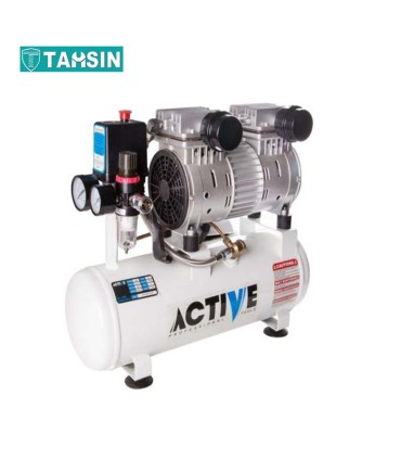 کمپرسور باد بیصدا اکتیو مدل AC-1310SN سایز 10 لیتری