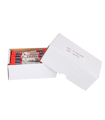 مته الماسه T.A.M سایز 6 بسته 20 عددی