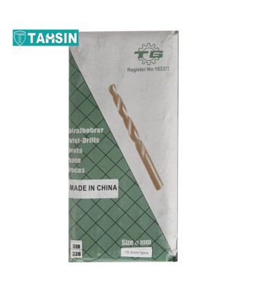 مته آهن طلایی TG سایز 15 میلی متر بسته 5 عددی