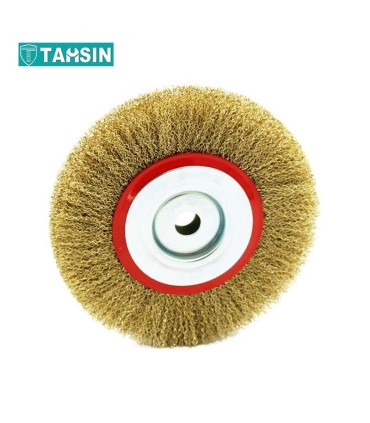 فرچه تخت رنگ طلایی سایز 20 سانت