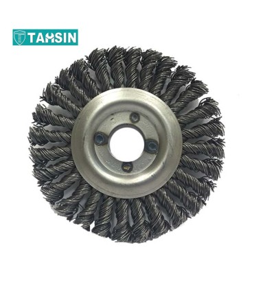 فرچه تخت بافته ای رنگ نقره ای سایز 11.5 سانت