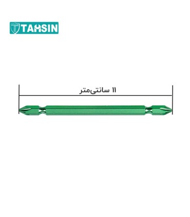 نوک پیچ گوشتی دو سرچهارسو T.A.M سایز 11 بسته 10 عددی