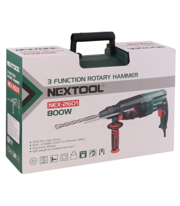 دریل بتن کن NEXTOOL مدل NEX-2601 توان 800 وات