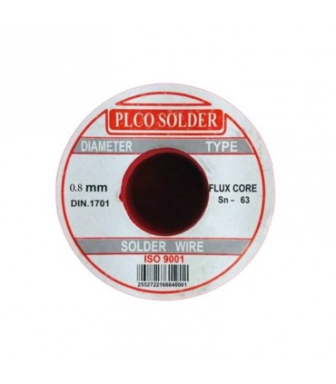 سیم لحیم پلکوسولجر سایز 0.8 میلیمتر