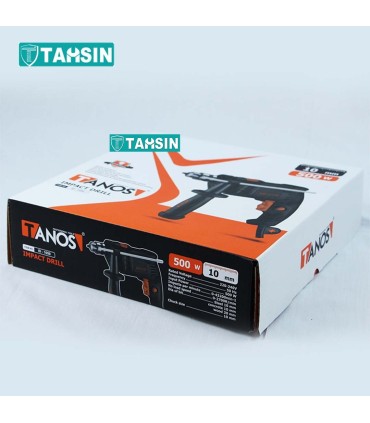 دریل چکشی تانوس 500 وات مدلID-1050