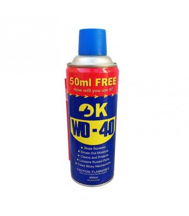 اسپری روان کننده اوکی مدل WD-40 حجم 450 میلی لیتر