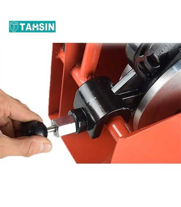 جوش لوله پلی اتیلن گیربکسی شمس سایز 200 میلیمتر