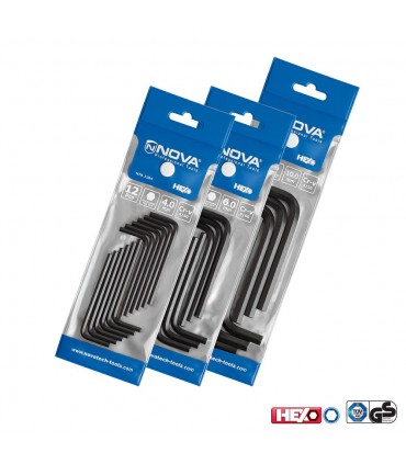 آلن شش گوش تکی نووا مدل NTK1202 سایز استاندارد