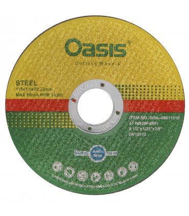 صفحه سنگ مینی برش استیل اوسیس سایز 22*1*115