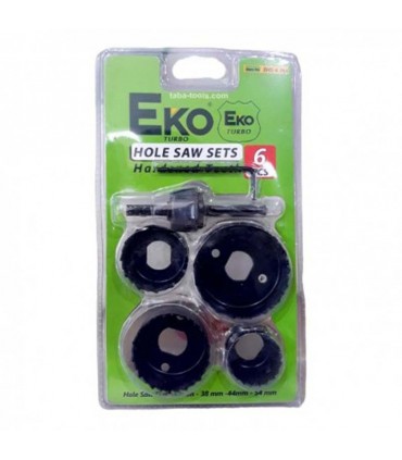 ست گرد بر چوب اکو مدل EHS-6PCS