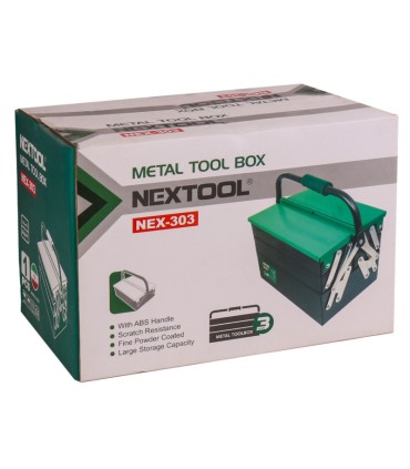 جعبه ابزار سه طبقه نکستول مدل NEX-303