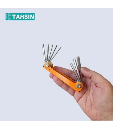 مجموعه 8 عددی آچار آلن چاقویی دینگشی مدل ART17002