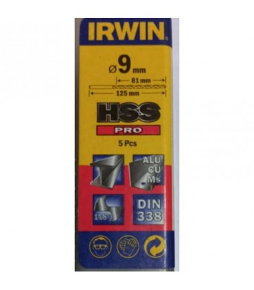 مته آهن ( اروین) IRWIN سایز 9 میلی متر