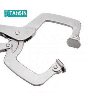 انبر قفلی Cشکل هماهنگ شونده ایران پتک مدلHE1110سایز600گرمی