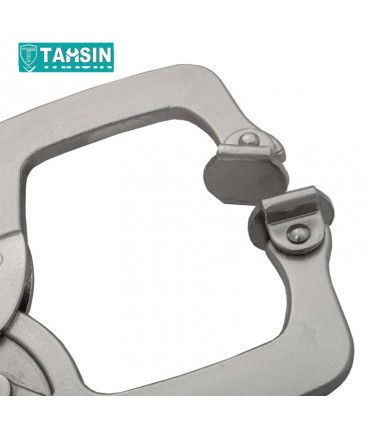 انبر قفلی Cشکل هماهنگ شونده ایران پتک مدلHE1110سایز600گرمی