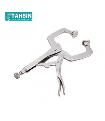 انبر قفلی Cشکل هماهنگ شونده ایران پتک مدلHE1110سایز600گرمی