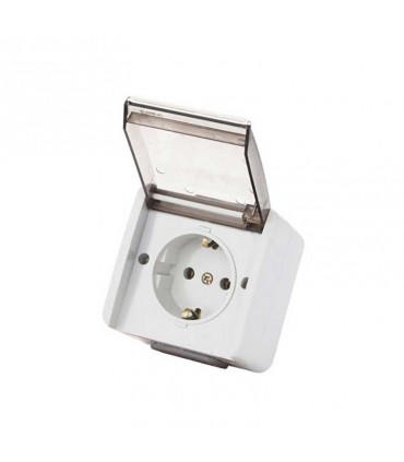 پریز بارانی روکار پارت الکتریک مدل آذین 2199