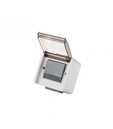 کلید تک پل بارانی روکار پارت الکتریک مدل آذین 2194