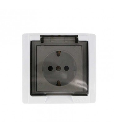 پریز ارت دار پلی آمید توکار پارت الکتریک مدل 7241