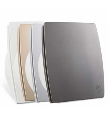 هواکش یونیورسال دوپنل نقره ای پارت الکتریک مدل 5621 سایز 12