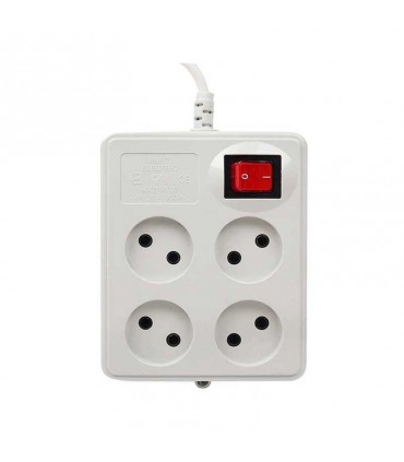 رابط 4 خانه بدون ارت پارت الکتریک مدل 328 سایز 1.8 متری