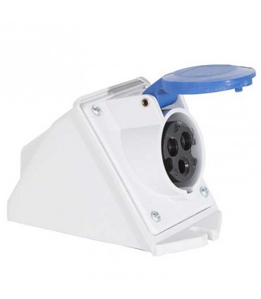 سوکت صنعتی 32*3 مادگی ثابت پارت الکتریک مدل 593