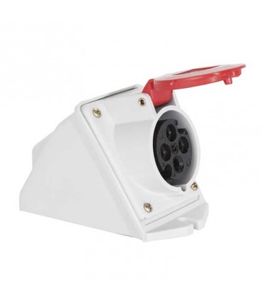 سوکت صنعتی 32*4 مادگی سیار پارت الکتریک مدل 396