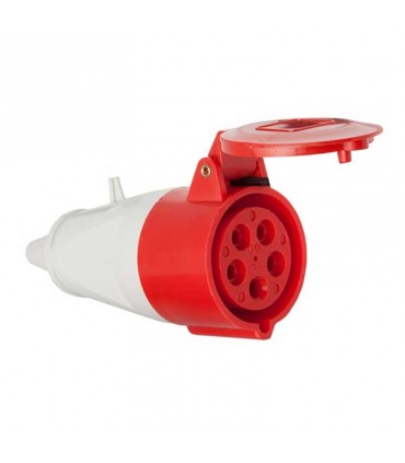 سوکت صنعتی 16*5 مادگی سیار پارت الکتریک مدل 585