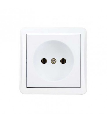 پریز بدون ارت روکار پارت الکتریک مدل شهاب 4043